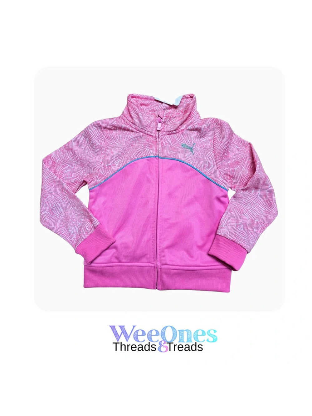 Puma Girls Zip-Up Jacket Size 2T NWT